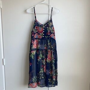 Red Dress Boutique Floral Navy Dress